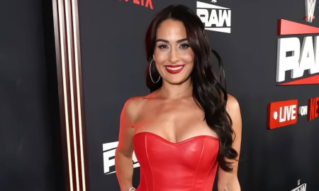 Nikki Garcia Steps Out in Style at WWE Netflix